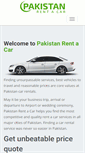 Mobile Screenshot of pakistanrentacar.com